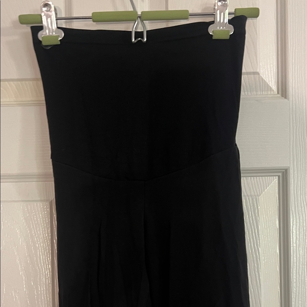 Black maternity leggings